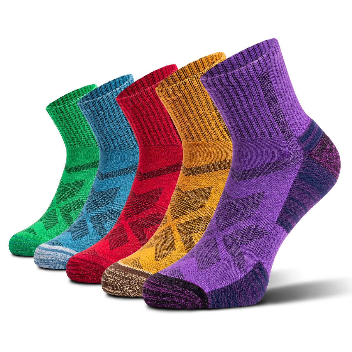 Hiking - Colorful Low-Cut (5 pairs) - Image 8