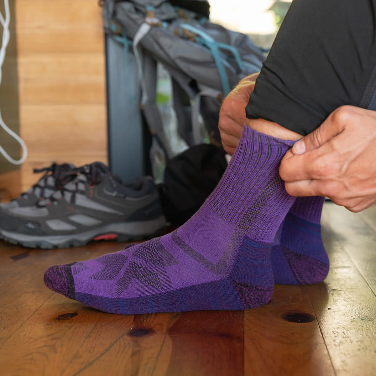 Hiking - Purple (1 pair) - Image 3