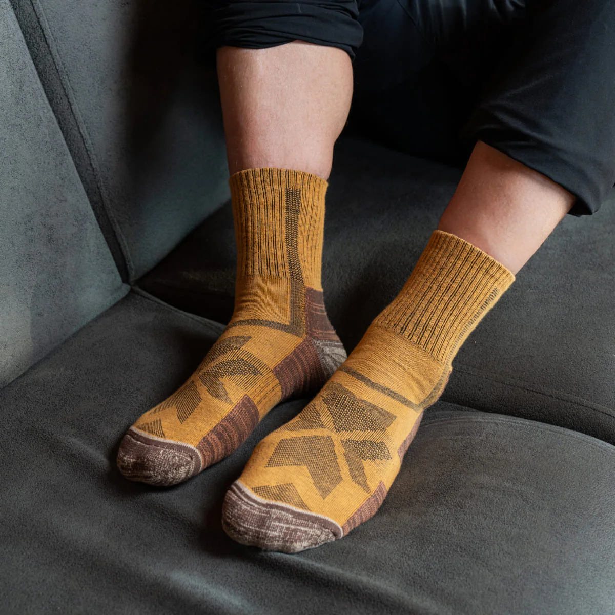 Hiking - Yellow (1 pair) - Image 4